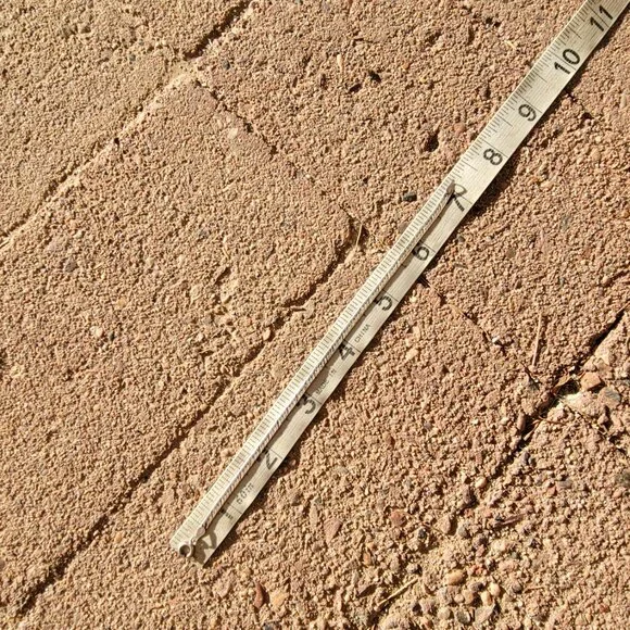 Lovely vintage 925 sterling silver ITALY etched lines herringbone 3 mm bracelet - Picture 13 of 16